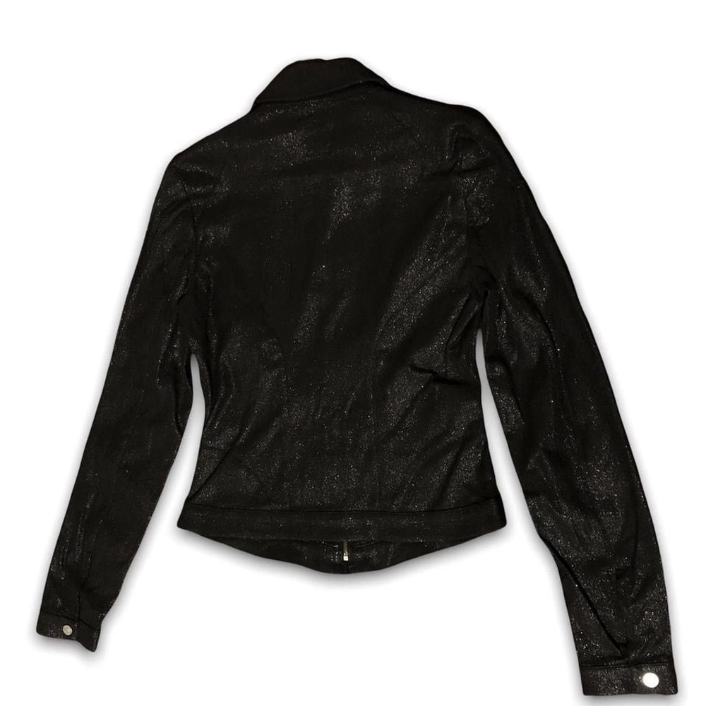 Versace Jeans Couture Black Jean Jacket Size XS - Picture 2 of 8